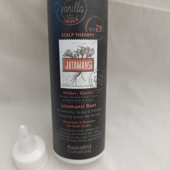 Tweak'd by Nature Amber Vanilla Jatamansi Root Serum 6.0 oz scalp Therapy sealed - Picture 2 of 2